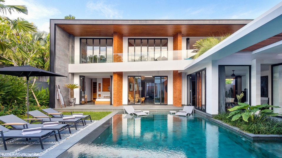 Neşeli 4BR Villa, Havuzlu ve Balkonlu, Bali Villa 2219