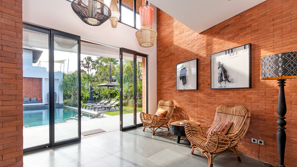 Neşeli 4BR Villa, Havuzlu ve Balkonlu, Bali Villa 2219