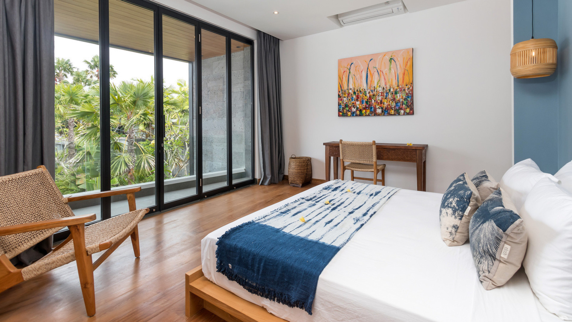 Neşeli 4BR Villa, Havuzlu ve Balkonlu, Bali Villa 2219