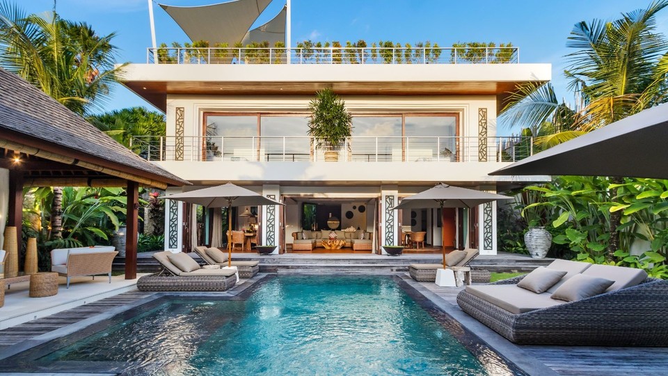 Modern 4BR Villa, Havuzlu ve Balkonlu, Bali Villa 2220