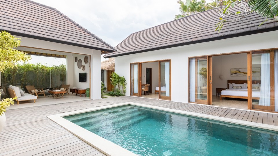 Hidden Gem 3BR Villa, Özel Havuzlu, Bali Villa 2222