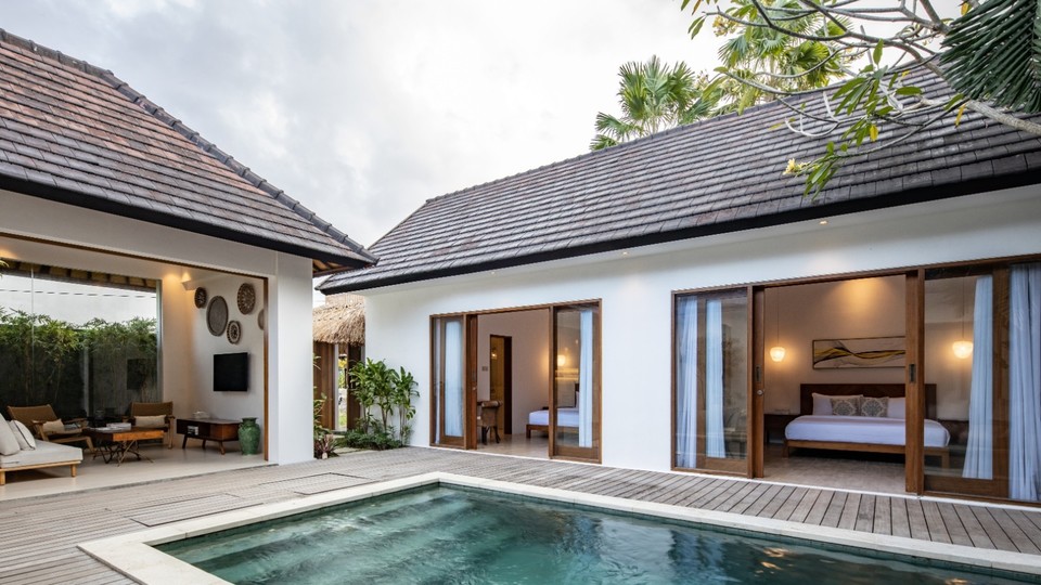 Hidden Gem 3BR Villa, Özel Havuzlu, Bali Villa 2222