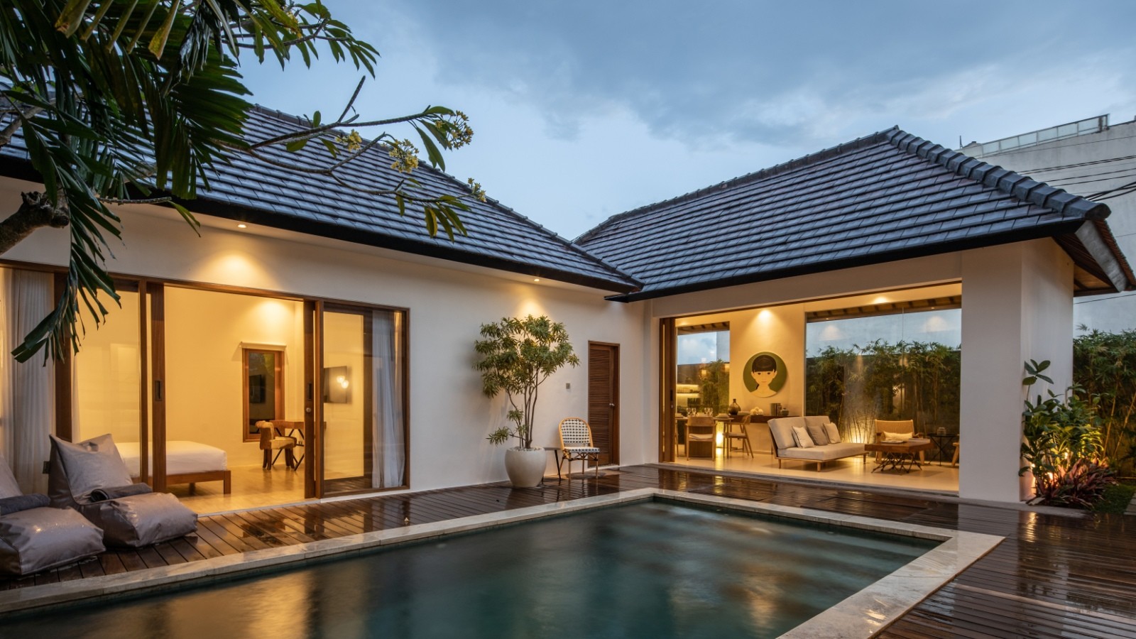 Hidden Gem 3BR Villa, Özel Havuzlu, Bali Villa 2222