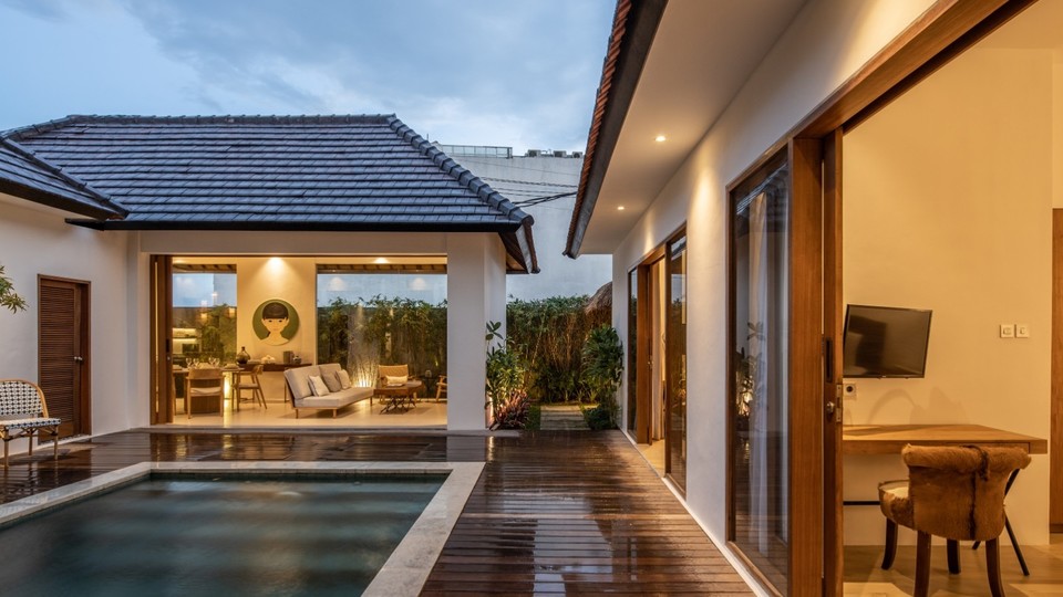 Hidden Gem 3BR Villa, Özel Havuzlu, Bali Villa 2222