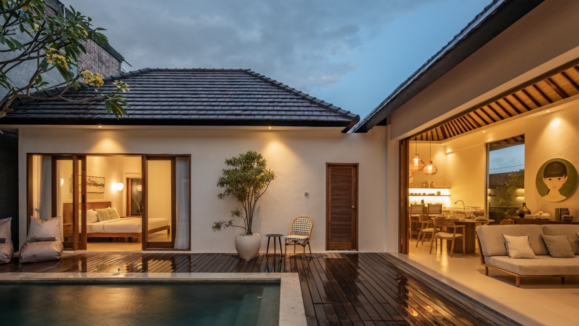 Hidden Gem 3BR Villa, Özel Havuzlu, Bali Villa 2222