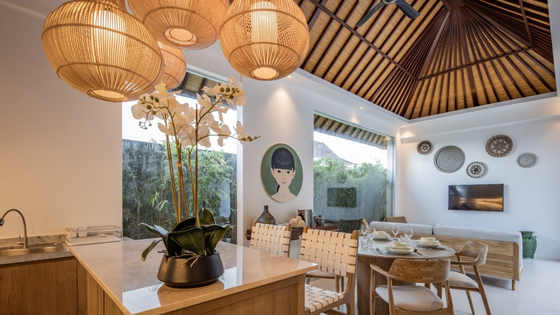 Hidden Gem 3BR Villa, Özel Havuzlu, Bali Villa 2222