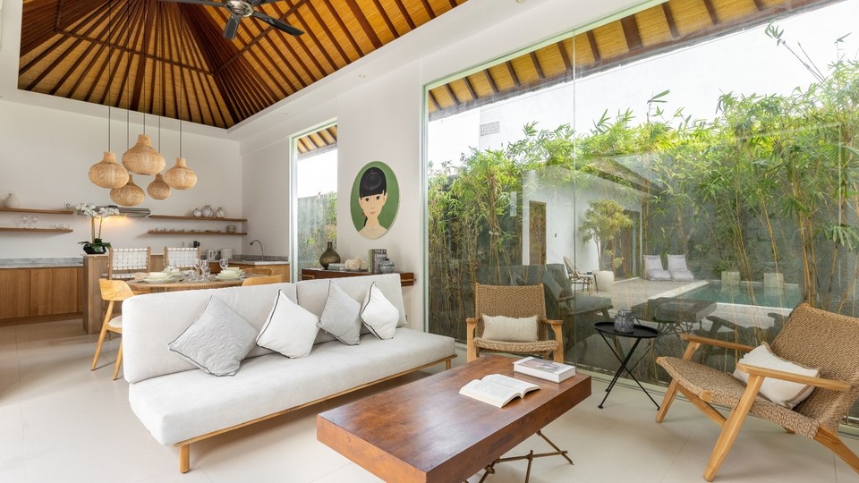 Hidden Gem 3BR Villa, Özel Havuzlu, Bali Villa 2222