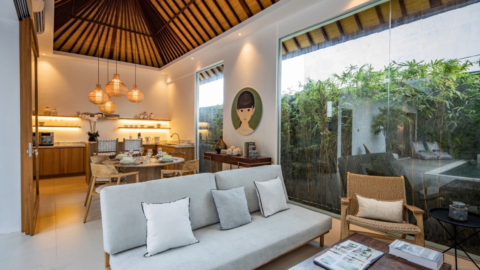 Hidden Gem 3BR Villa, Özel Havuzlu, Bali Villa 2222