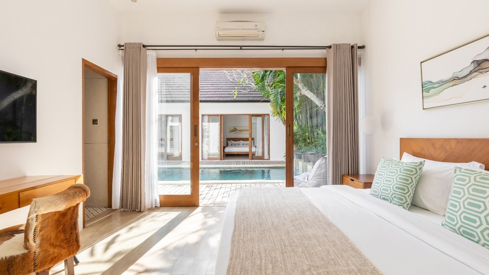 Hidden Gem 3BR Villa, Özel Havuzlu, Bali Villa 2222