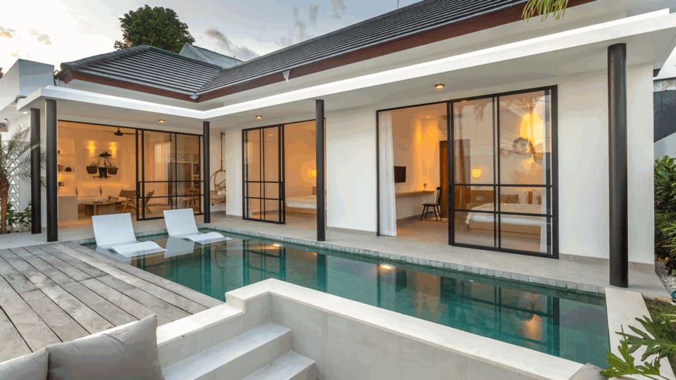 Sevimli 2BR Villa, Özel Havuzlu, Bali Villa 2223