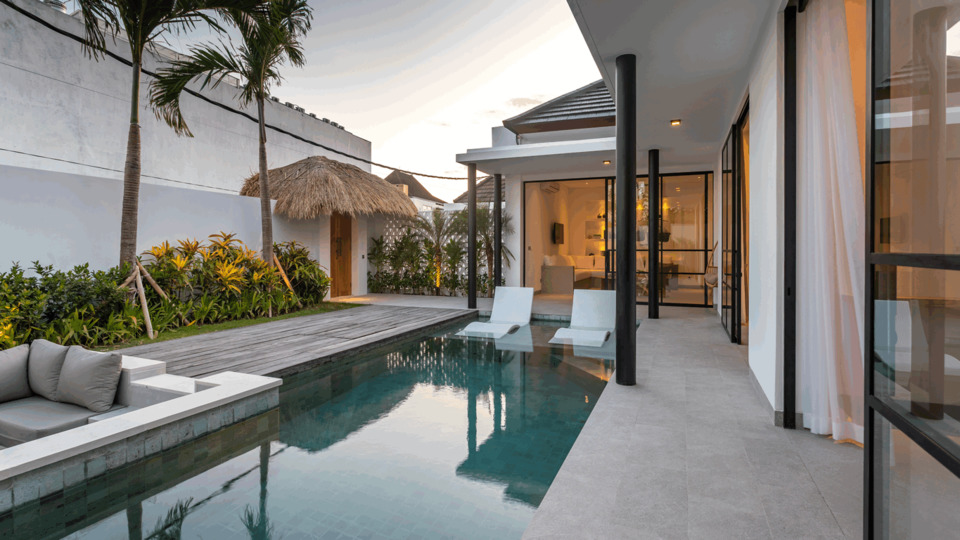 Sevimli 2BR Villa, Özel Havuzlu, Bali Villa 2223