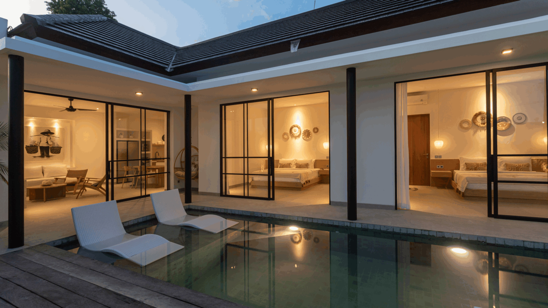 Sevimli 2BR Villa, Özel Havuzlu, Bali Villa 2223