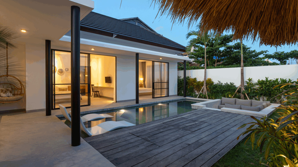 Sevimli 2BR Villa, Özel Havuzlu, Bali Villa 2223