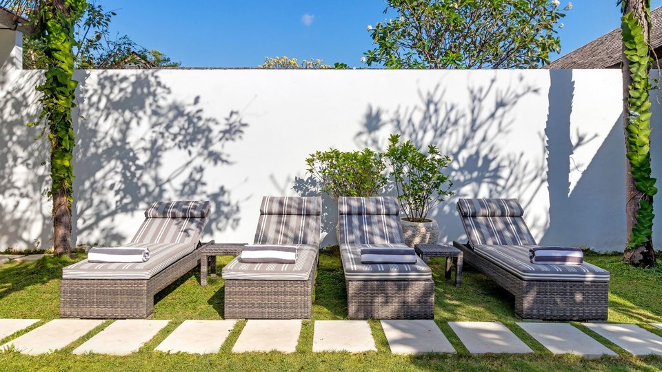 Güneşli 3BR Villa Plaja Yakın, Havuzlu, Bali Villa 2225