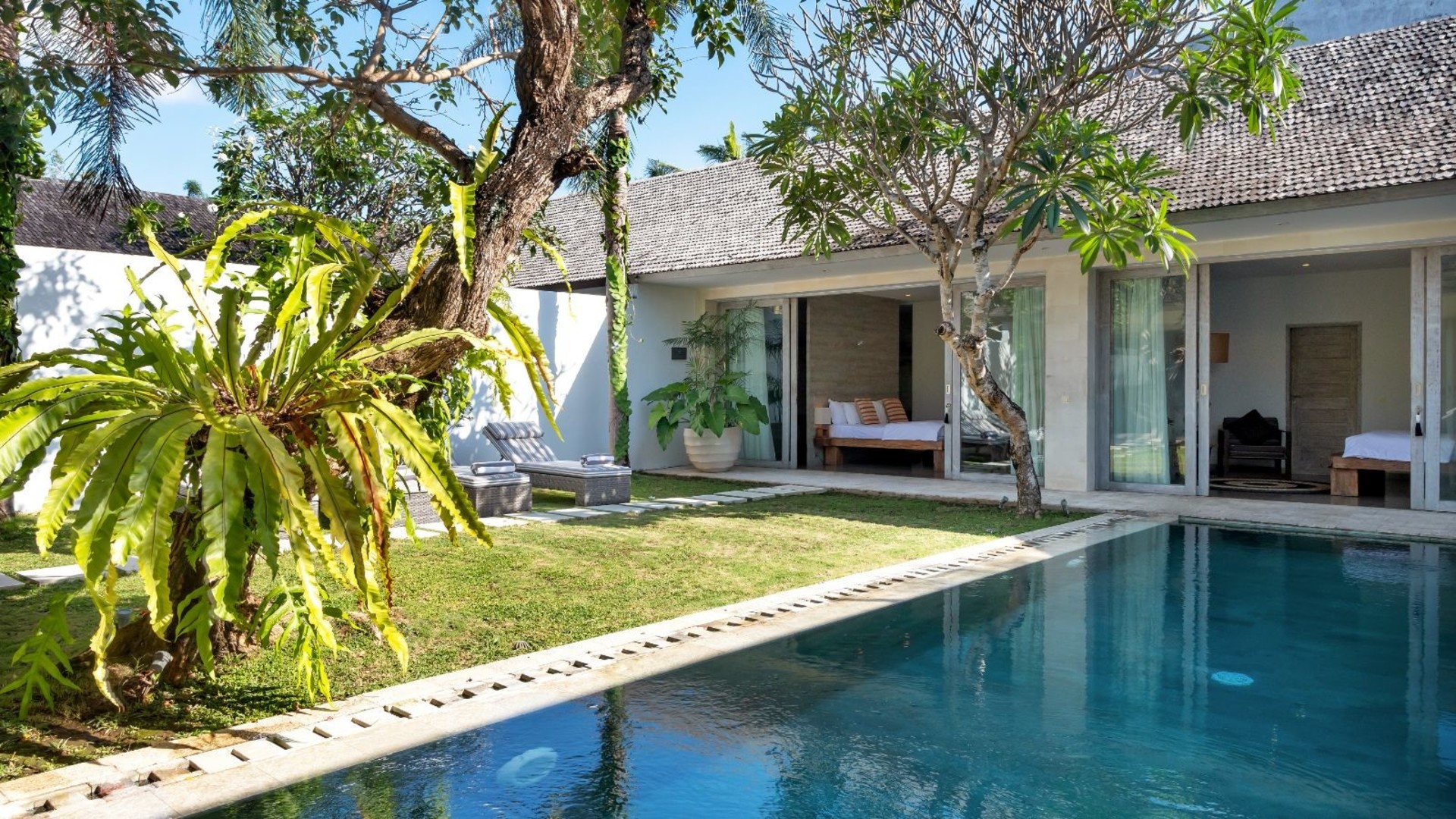 Güneşli 3BR Villa Plaja Yakın, Havuzlu, Bali Villa 2225