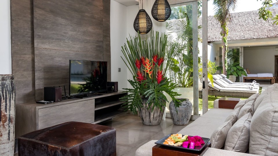 Güneşli 3BR Villa Plaja Yakın, Havuzlu, Bali Villa 2225