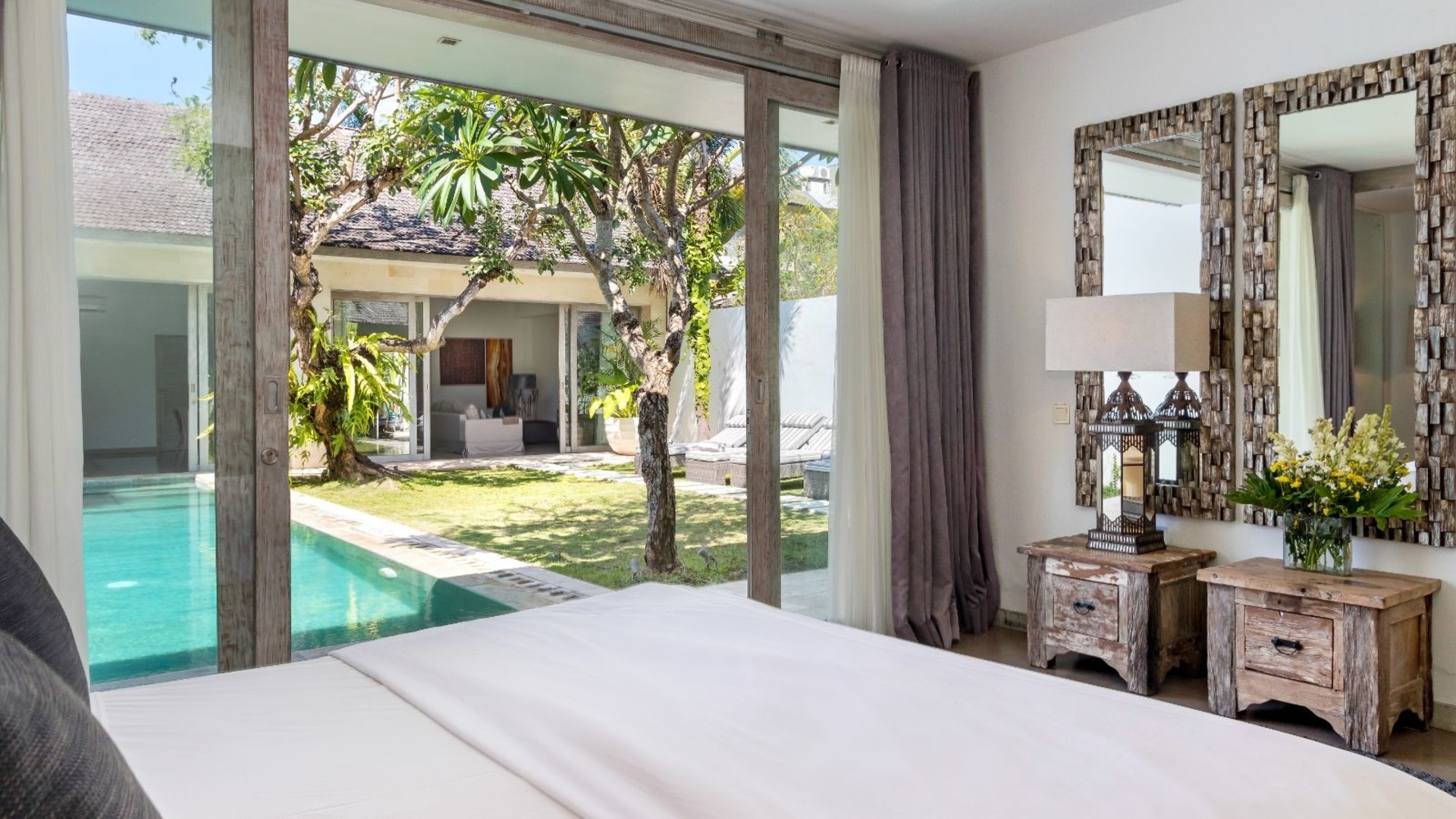 Güneşli 3BR Villa Plaja Yakın, Havuzlu, Bali Villa 2225