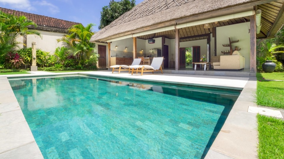 Harika 2BR Villa, Muhteşem Havuzlu ve Bahçeli, Bali Villa 2226