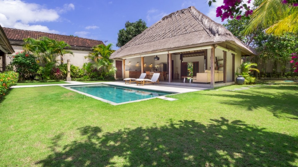 Harika 2BR Villa, Muhteşem Havuzlu ve Bahçeli, Bali Villa 2226