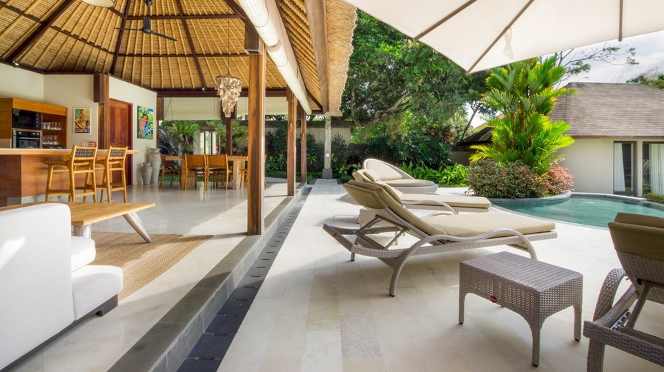 Fantastik 3BR Villa, Havuzlu ve Bahçeli, Bali Villa 2228