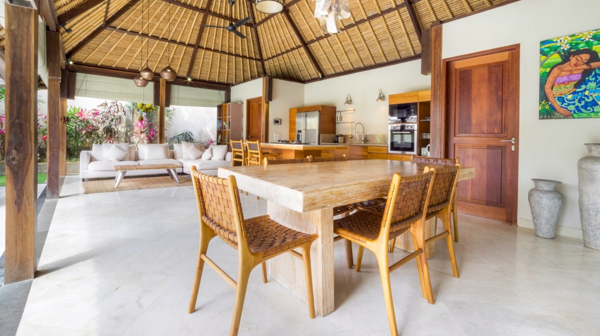 Fantastik 3BR Villa, Havuzlu ve Bahçeli, Bali Villa 2228