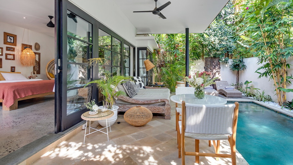 Huzurlu 1BR Villa, Güzel Havuzlu, Bali Villa 2230