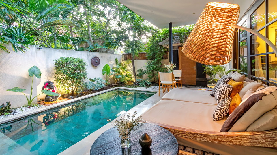 Huzurlu 1BR Villa, Güzel Havuzlu, Bali Villa 2230