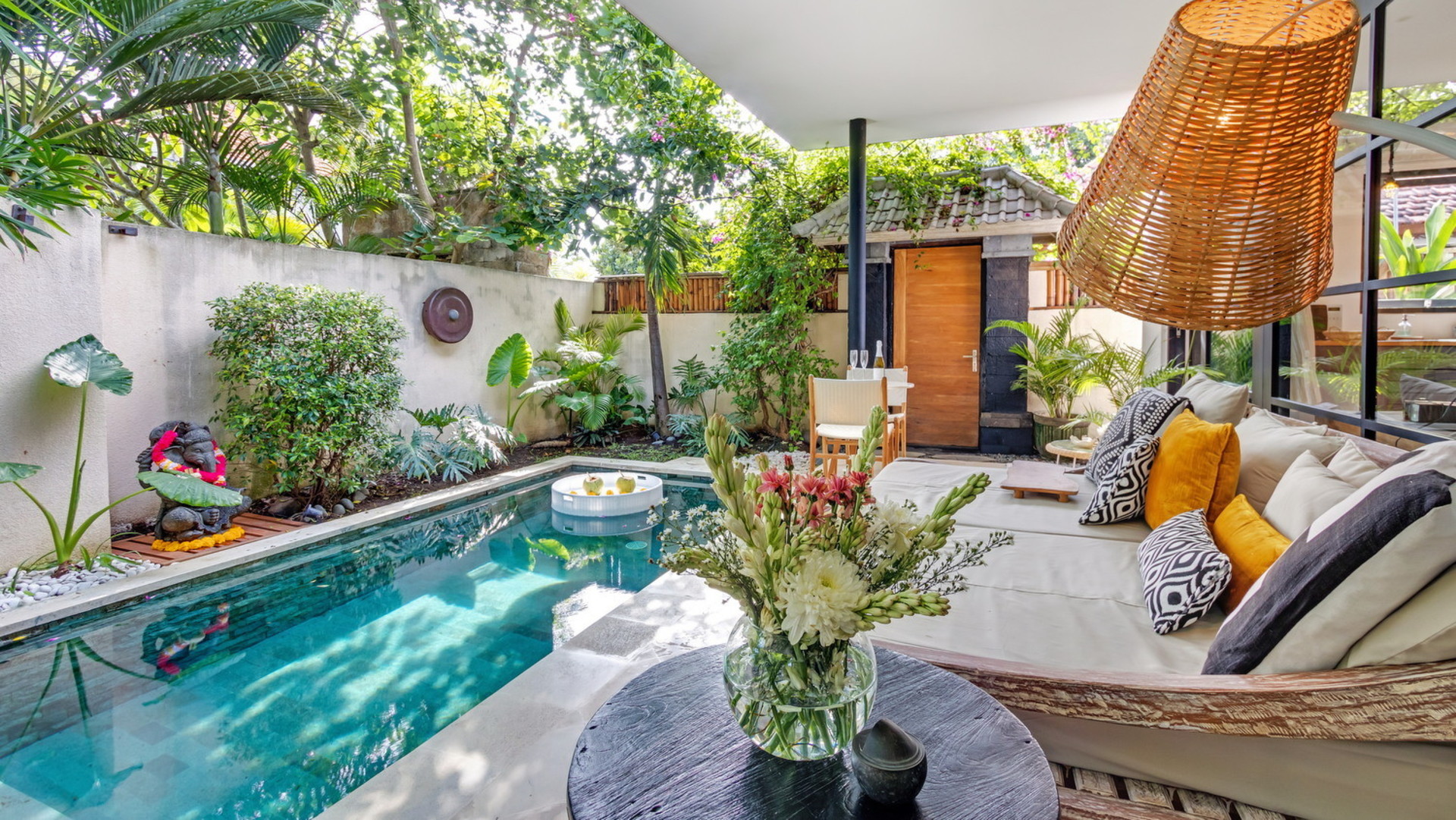 Huzurlu 1BR Villa, Güzel Havuzlu, Bali Villa 2230