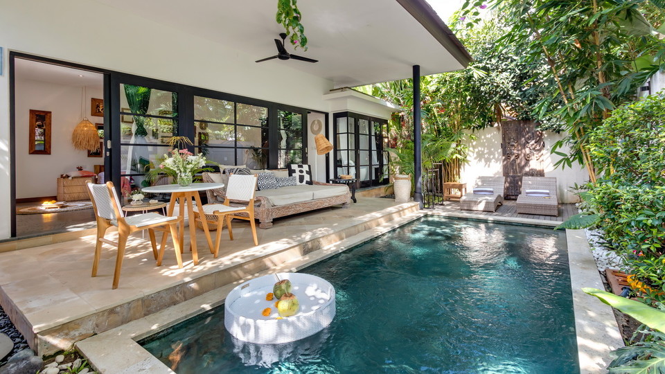 Huzurlu 1BR Villa, Güzel Havuzlu, Bali Villa 2230
