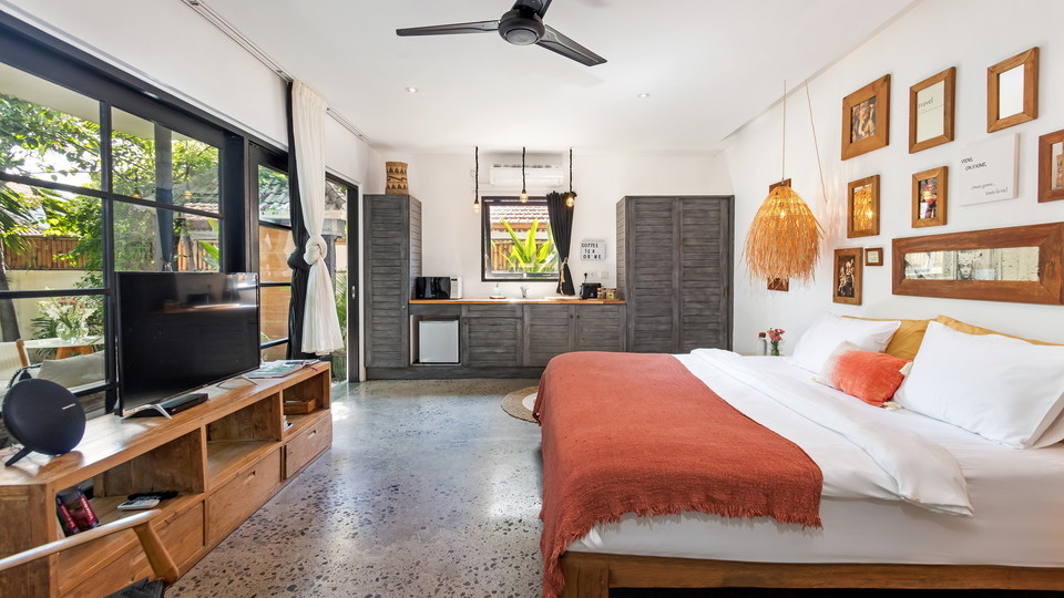 Huzurlu 1BR Villa, Güzel Havuzlu, Bali Villa 2230