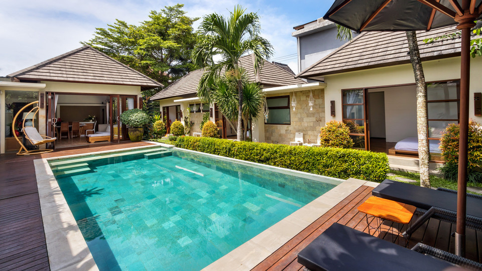 Mükemmel 2BR Villa, Havuzlu ve Bahçeli, Bali Villa 2231, Canggu, Indonesia