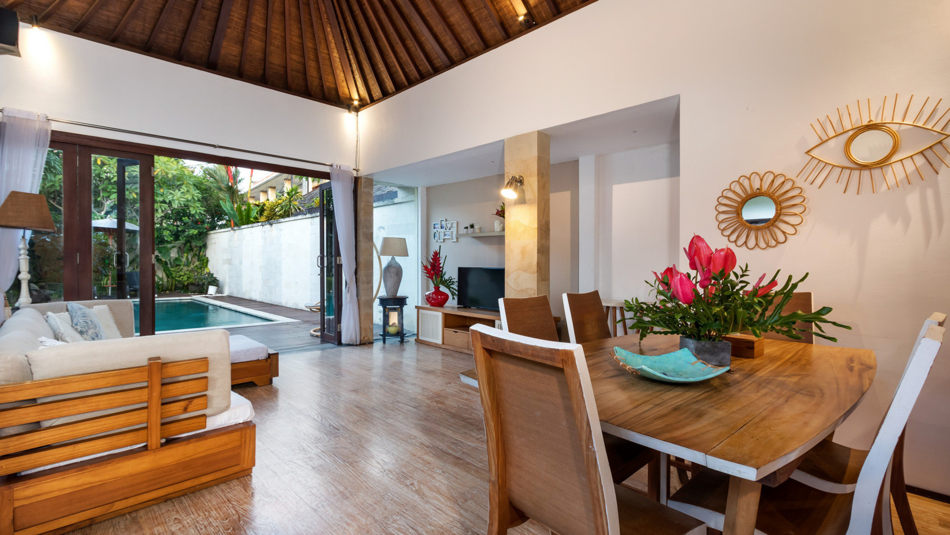 Mükemmel 2BR Villa, Havuzlu ve Bahçeli, Bali Villa 2231