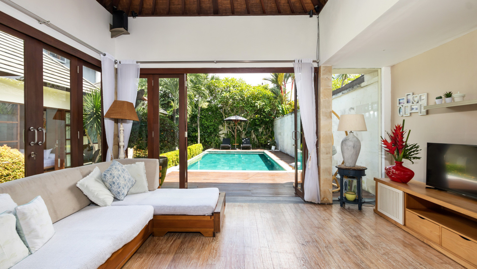 Mükemmel 2BR Villa, Havuzlu ve Bahçeli, Bali Villa 2231