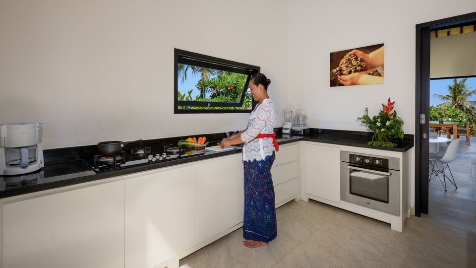 Muhteşem Havuz ve Deniz Manzaralı Güzel 3BR Villa, Bali Villa 2235