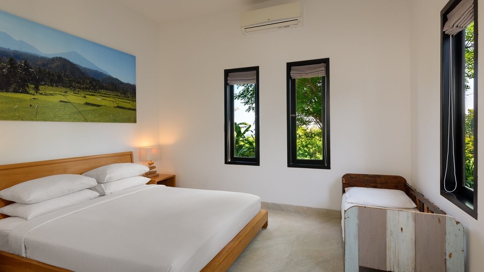 Muhteşem Havuz ve Deniz Manzaralı Güzel 3BR Villa, Bali Villa 2235