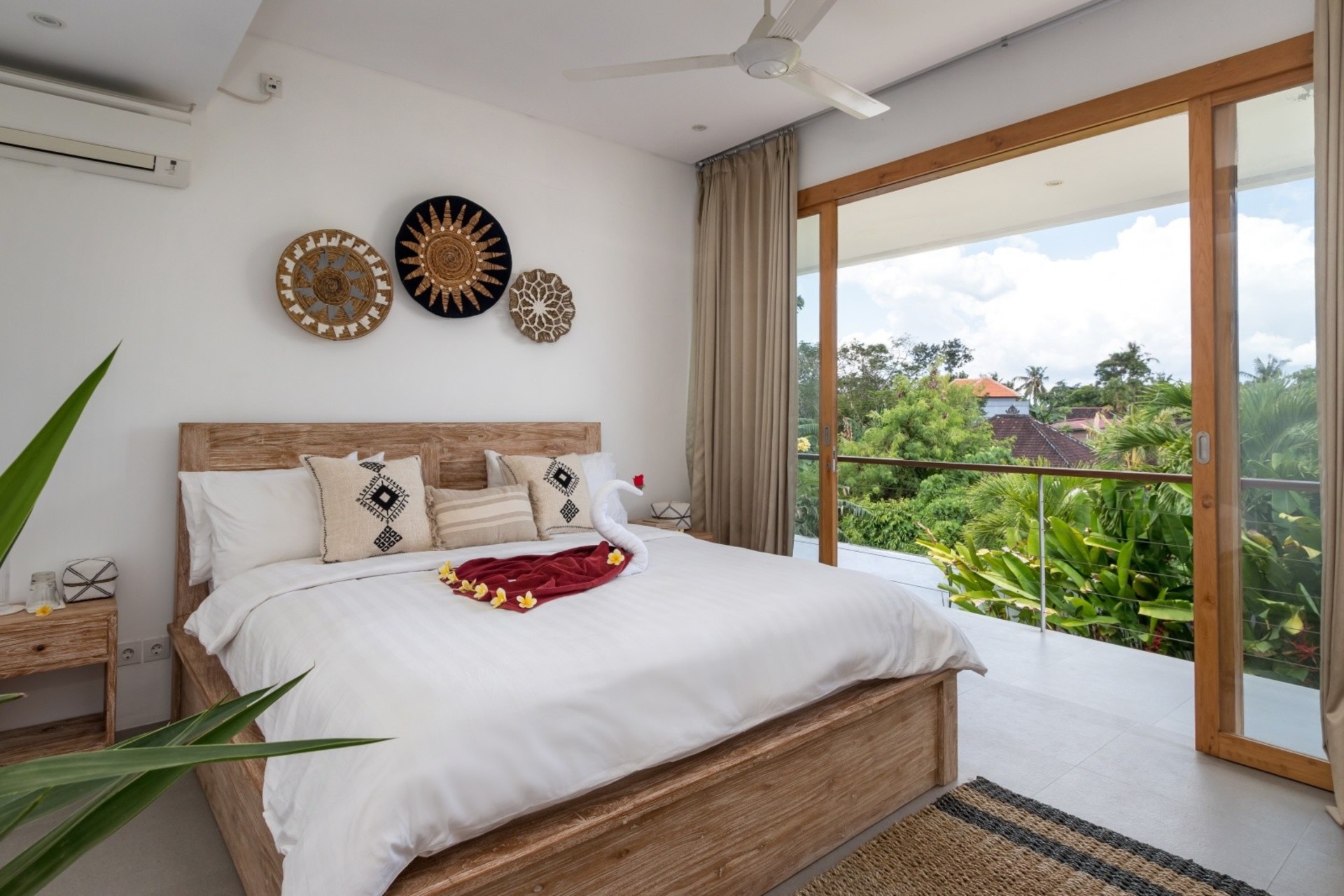 Tam Donanımlı 4BR Villa, Havuzlu ve Bahçeli, Bali Villa 2236'nın Keyfini Çıkarın