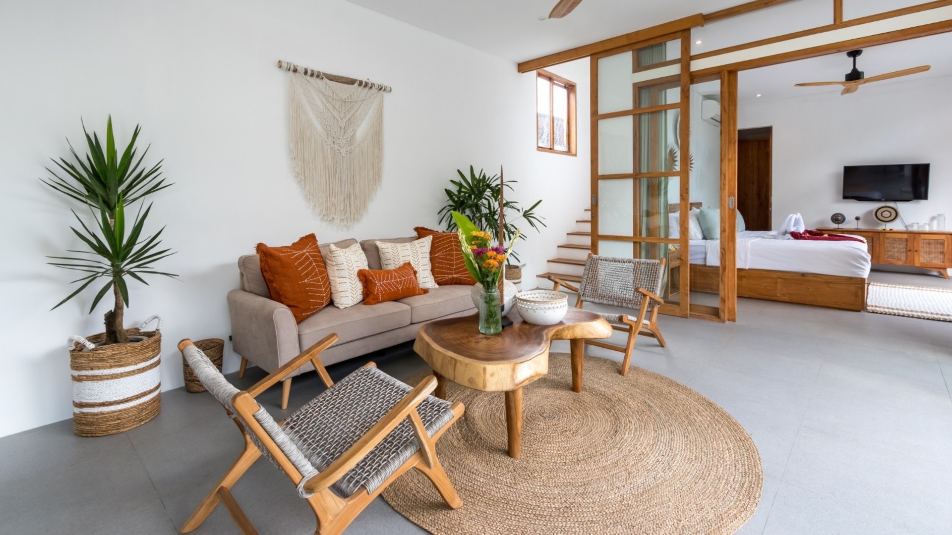 Tam Donanımlı 4BR Villa, Havuzlu ve Bahçeli, Bali Villa 2236'nın Keyfini Çıkarın