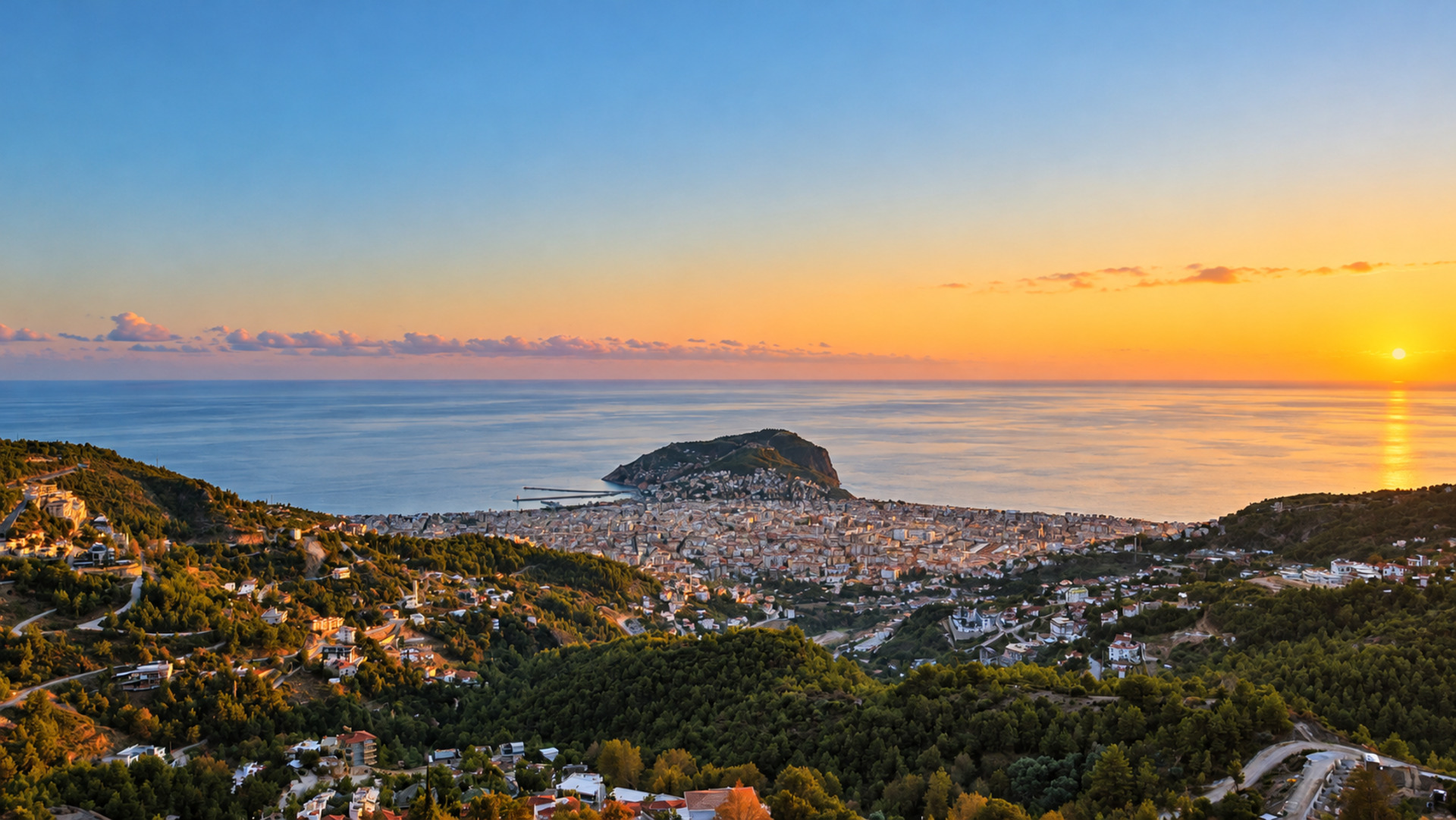 Özel Havuzlu ve Güzel Deniz Manzaralı Villa, Alanya Villa 1004