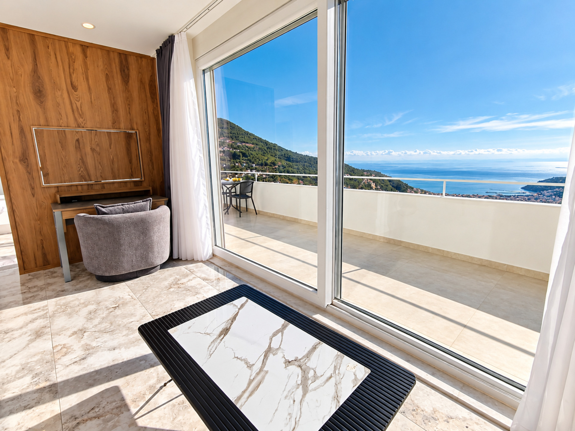 Özel Havuzlu ve Güzel Deniz Manzaralı Villa, Alanya Villa 1004