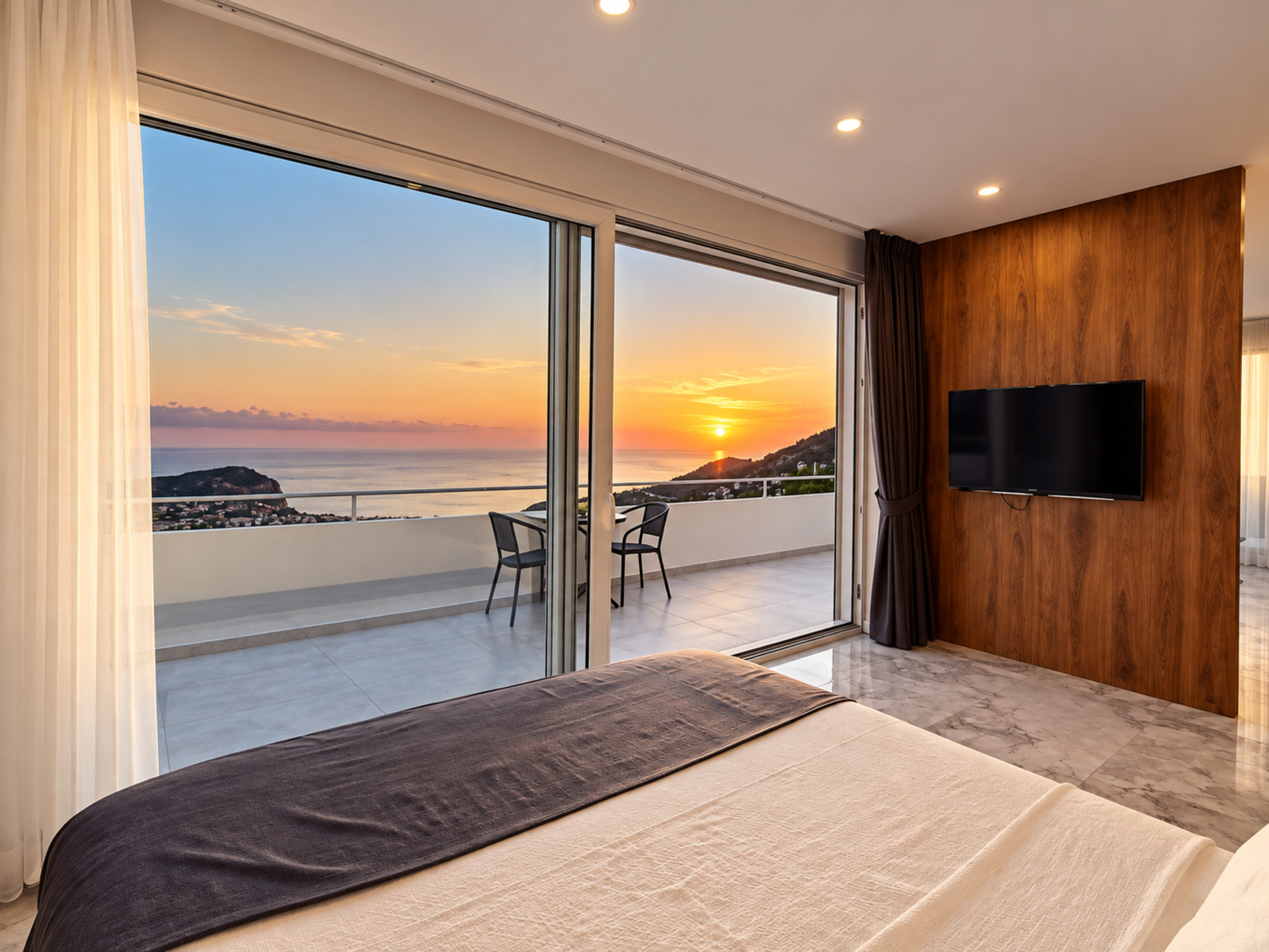 Özel Havuzlu ve Güzel Deniz Manzaralı Villa, Alanya Villa 1004