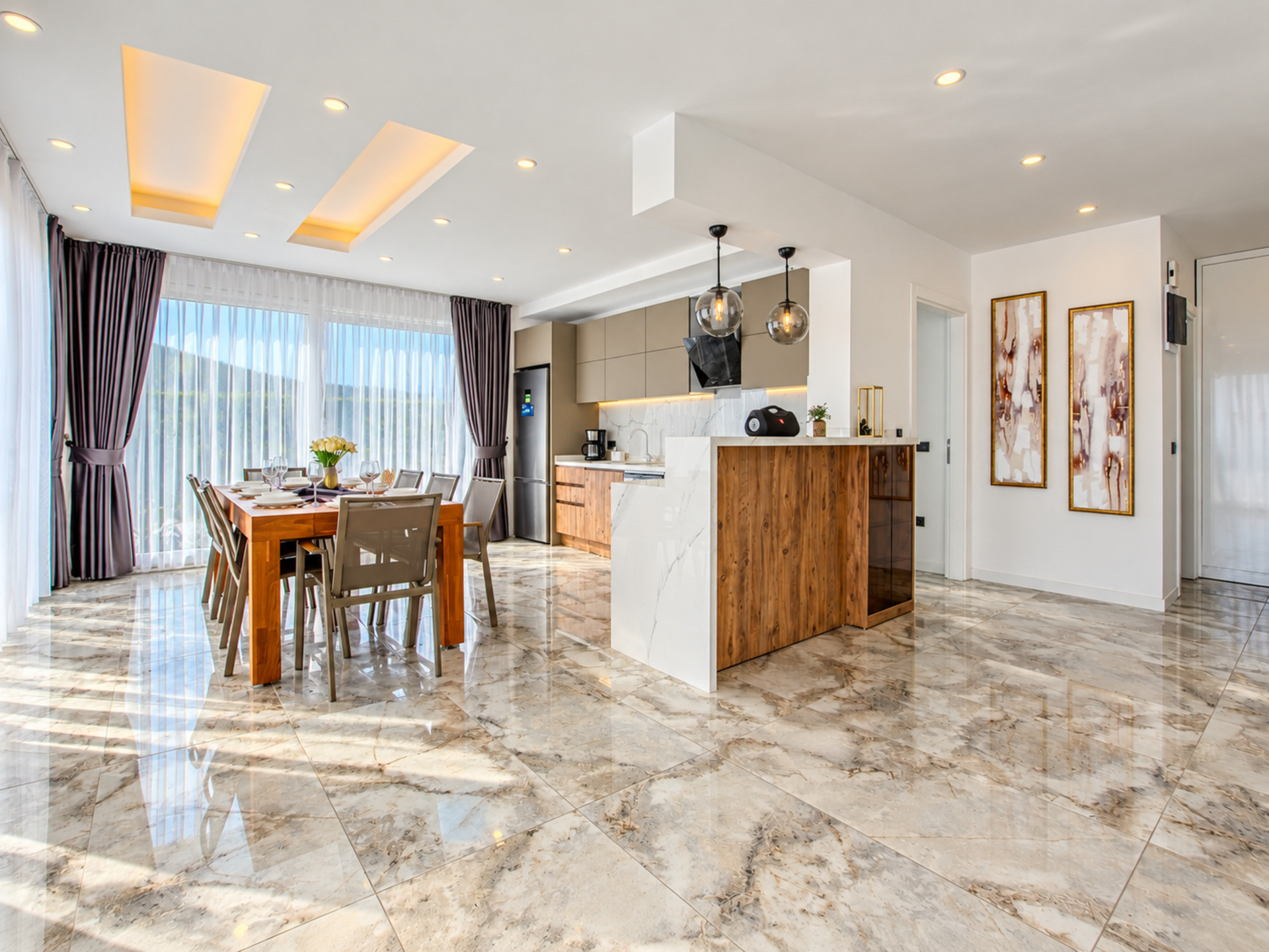 Özel Havuzlu ve Güzel Deniz Manzaralı Villa, Alanya Villa 1004