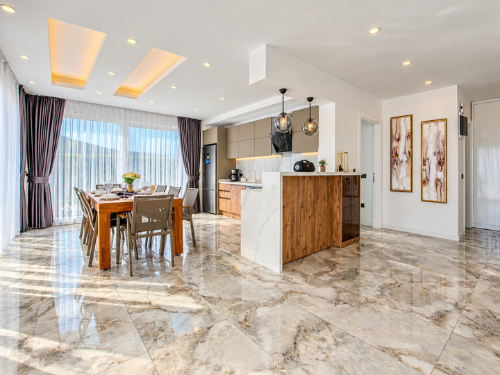 Özel Havuzlu ve Güzel Deniz Manzaralı Villa, Alanya Villa 1004