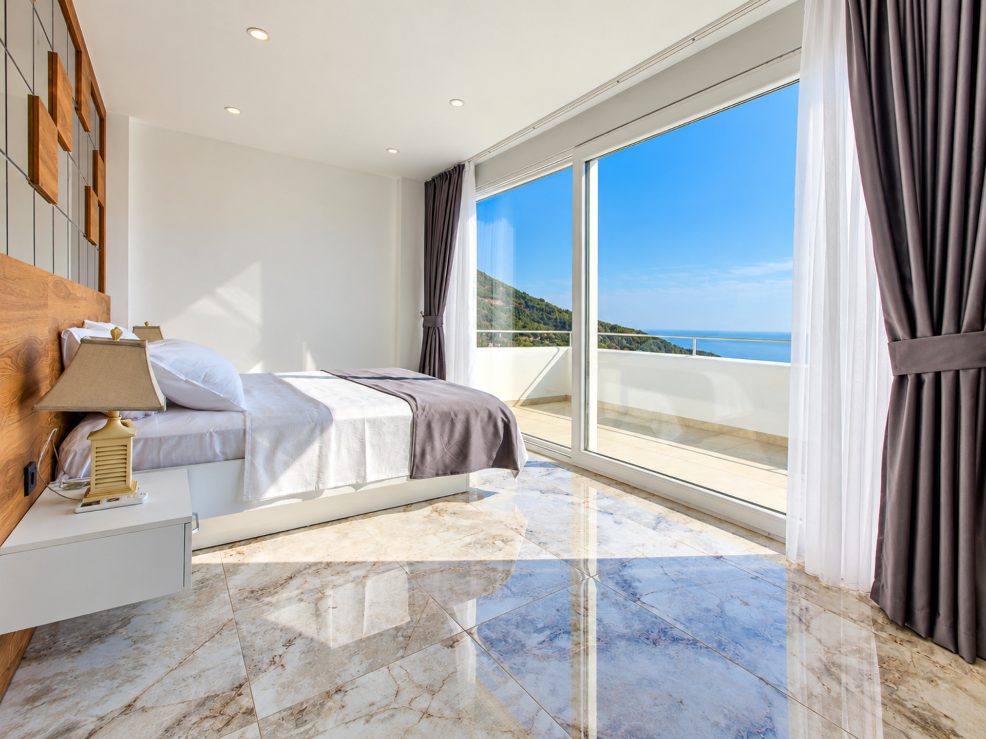 Özel Havuzlu ve Güzel Deniz Manzaralı Villa, Alanya Villa 1004