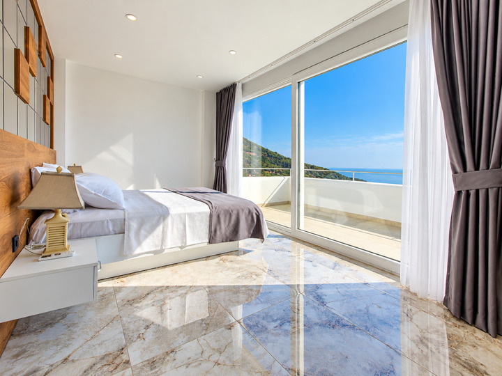 Özel Havuzlu ve Güzel Deniz Manzaralı Villa, Alanya Villa 1004