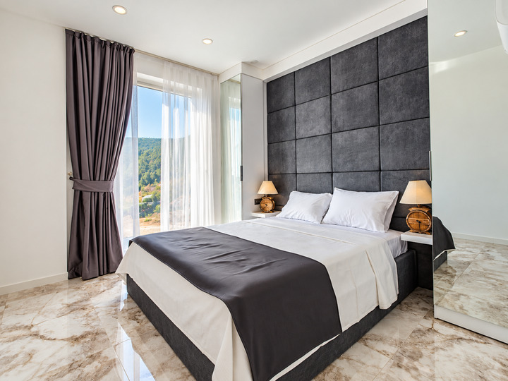 Özel Havuzlu ve Güzel Deniz Manzaralı Villa, Alanya Villa 1004