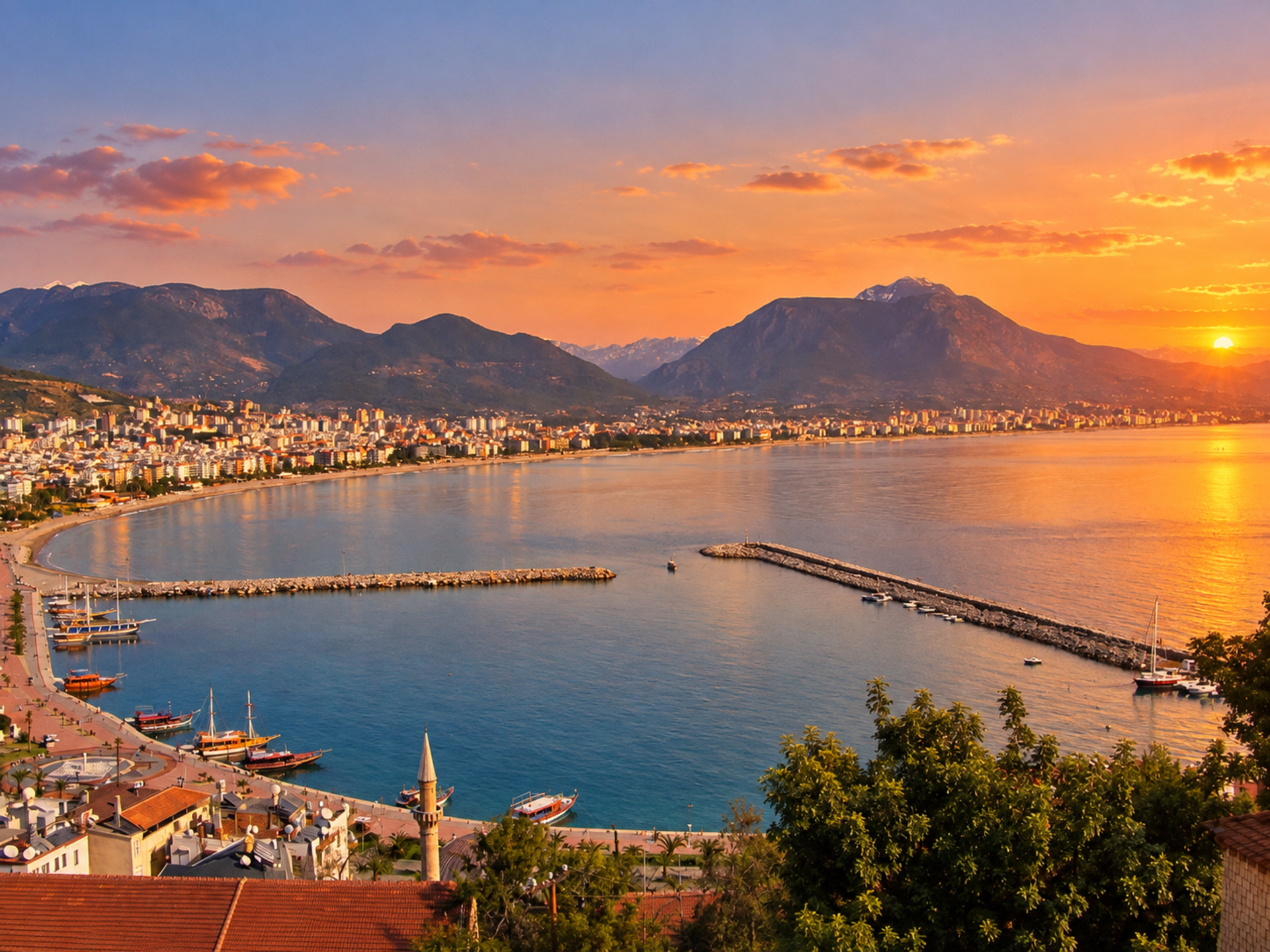 Özel Havuzlu ve Güzel Deniz Manzaralı Villa, Alanya Villa 1004