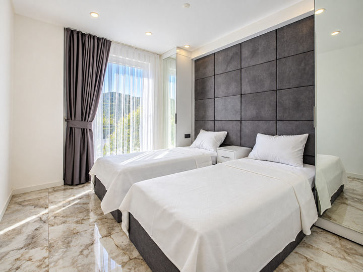 Özel Havuzlu ve Güzel Deniz Manzaralı Villa, Alanya Villa 1004