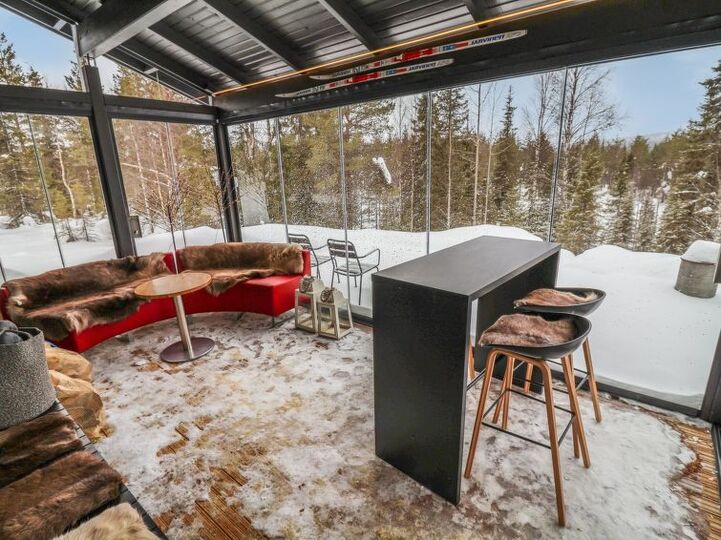 Kuusamo 1174'te, birinci sınıf konumda 5 yıldızlı ev.