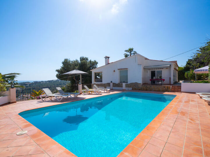 Panoramik Deniz Manzaralı Muhteşem Villa, 1027, Teulada, Spain