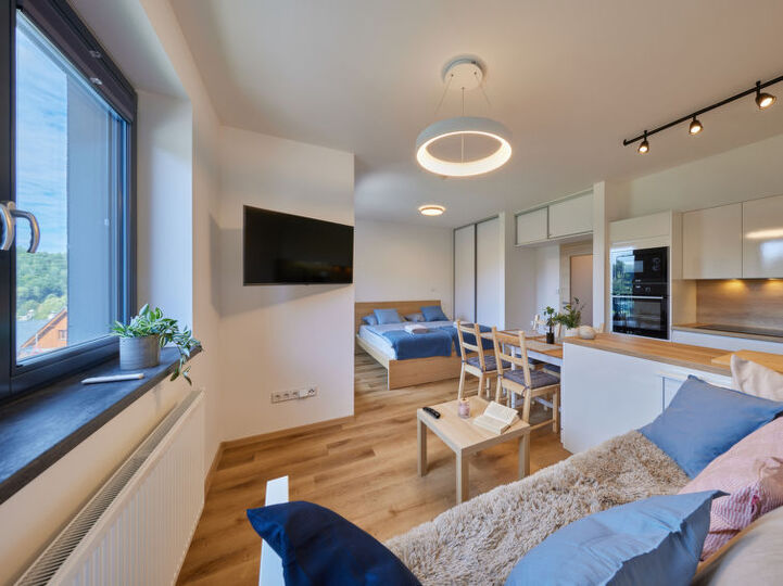 Bu tek yatak odalı villada (1020) huzuru deneyimleyin., Černý Důl, Czech Republic